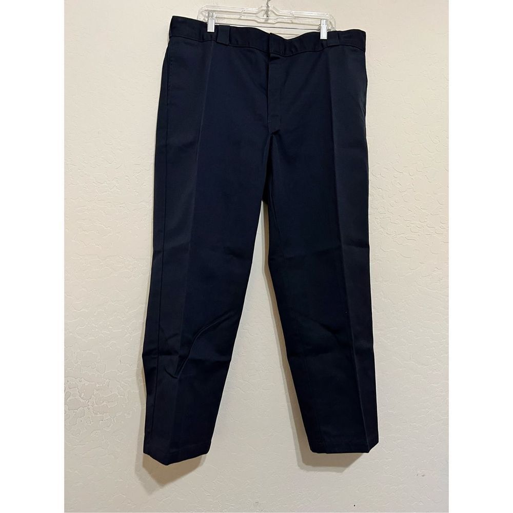 Dickies Men's Pants 874 Original Fit Straight Uniform Workwear Chino Blue 42x30